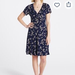 Floral Navy Dress